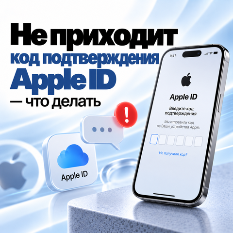 Не приходит код подтверждения Apple ID — что делать