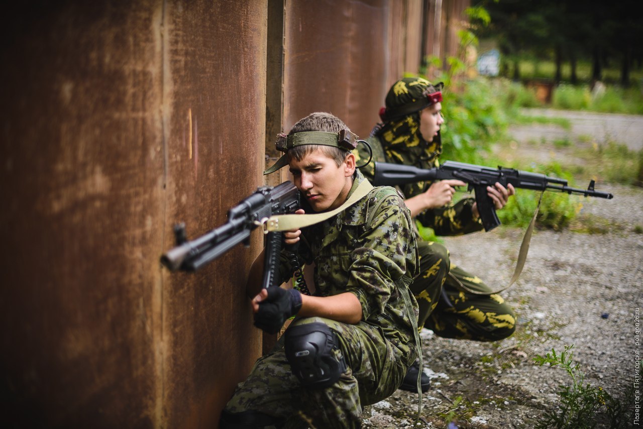 Победное шествие военизированных игр для взрослых