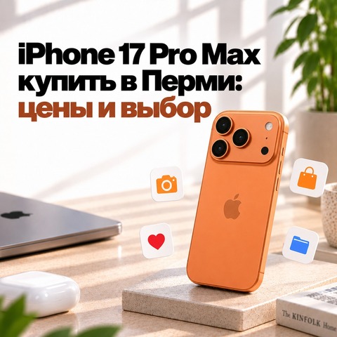 iPhone 17 Pro Max: купить в Перми, цены и на что смотреть при выборе