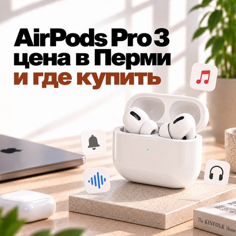 AirPods Pro 3: цена в Перми и где купить