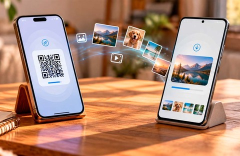 Как перенести фотографии и видео с iPhone на Android и обратно