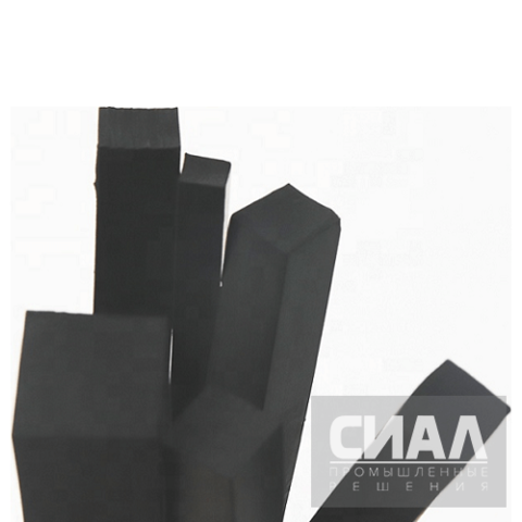Шнуры уплотнительные прямоугольного (квадратного) сечения