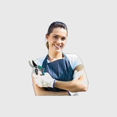С коваными алюминиевыми рукоятками