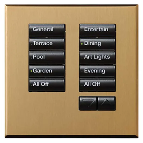 Lutron SeeTouch клавишные панели