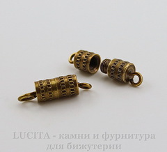 Винтовые замочки для бус, колье и браслетов