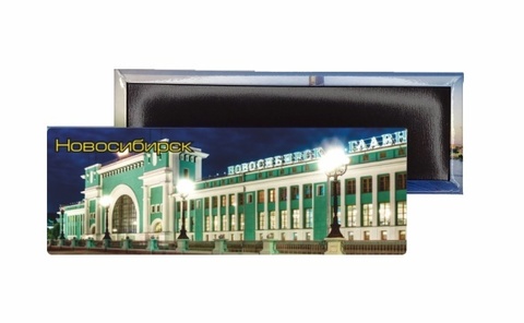 Урал Сувенир - Новосибирск магниты закатные 115х40 мм