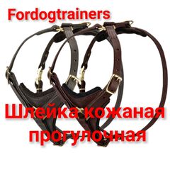 ШЛЕЙКА КОЖАНАЯ ПРОГУЛОЧНАЯ Fordogtrainers