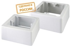 Коробки установочные  IP20 для кабель-канала