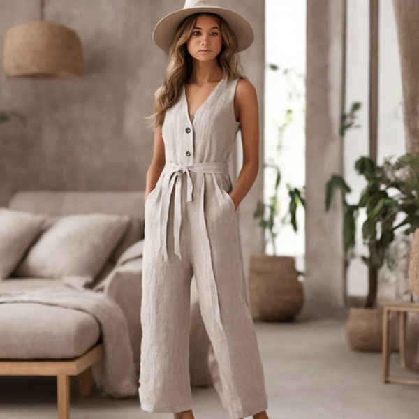Комбинезоны льняные