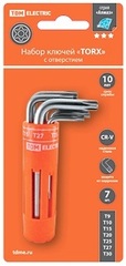 Наборы ключей  TORX, HEX