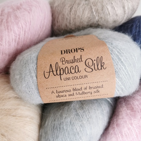 BRUSHED ALPACA SILK