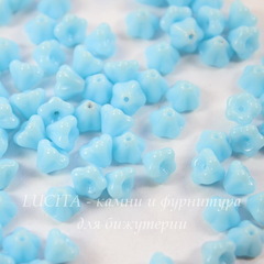 Чешские бусины в виде цветочков