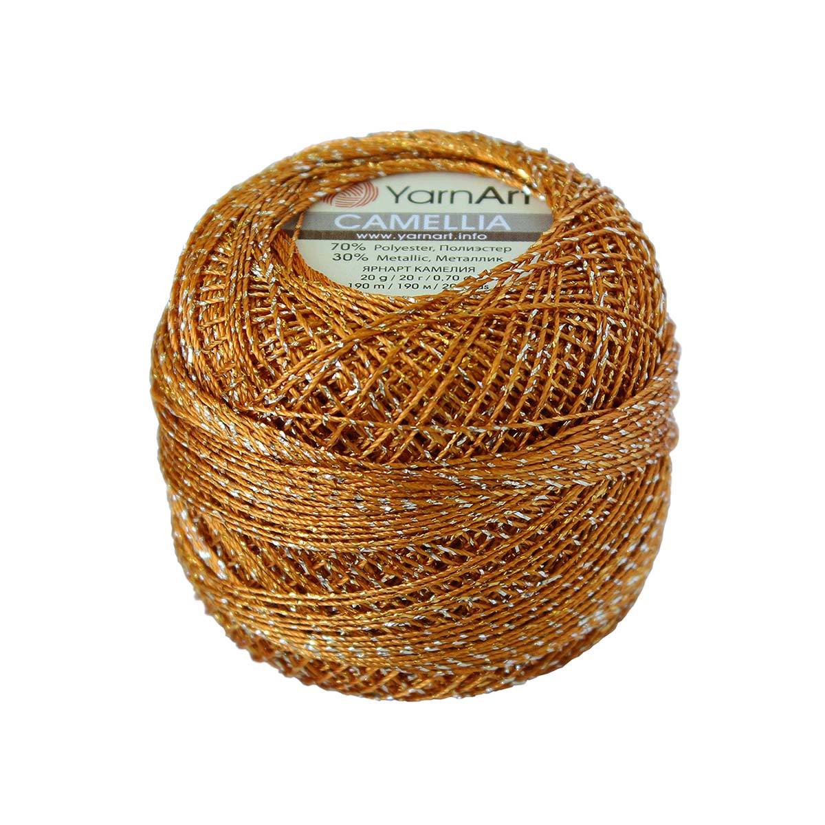 Сamellia  (70% полиэстер, 30% металлик, 20г/190м)