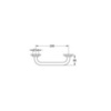 GROHE Essentials 40421001 Поручень для ванны