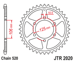Звезда ведомая JTR2020 41