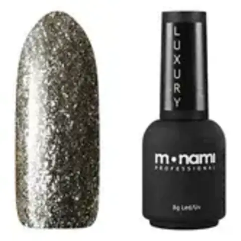 Monami Гель-лак Luxury Light gold 8г