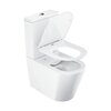 Ravak X01872 Унитаз компакт (станина+бачок+сиденье) WC combi Elegant RimOff белый