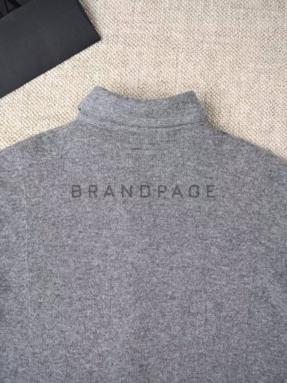 Рубашка кашемировая Zegna BPLUX5430