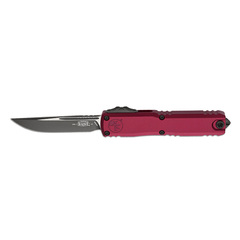 Фото Автоматический нож Microtech Ultratech Gen IV S/E 11214-1MR, сталь M390MK, рукоять алюминий, бордовый/черный