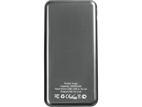 Внешний аккумулятор «Forge» v.2 , 10000 mAh