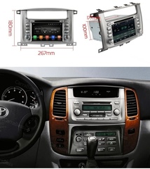 Магнитола Toyota Land Cruiser 100 2003-2007 Android  10  4/64GB IPS DSP модель  KD-7020PX5