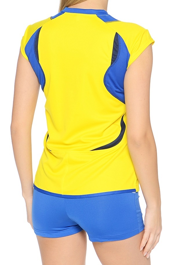 Форма волейбольная Asics Set Olympic Lady женская желтая - 2