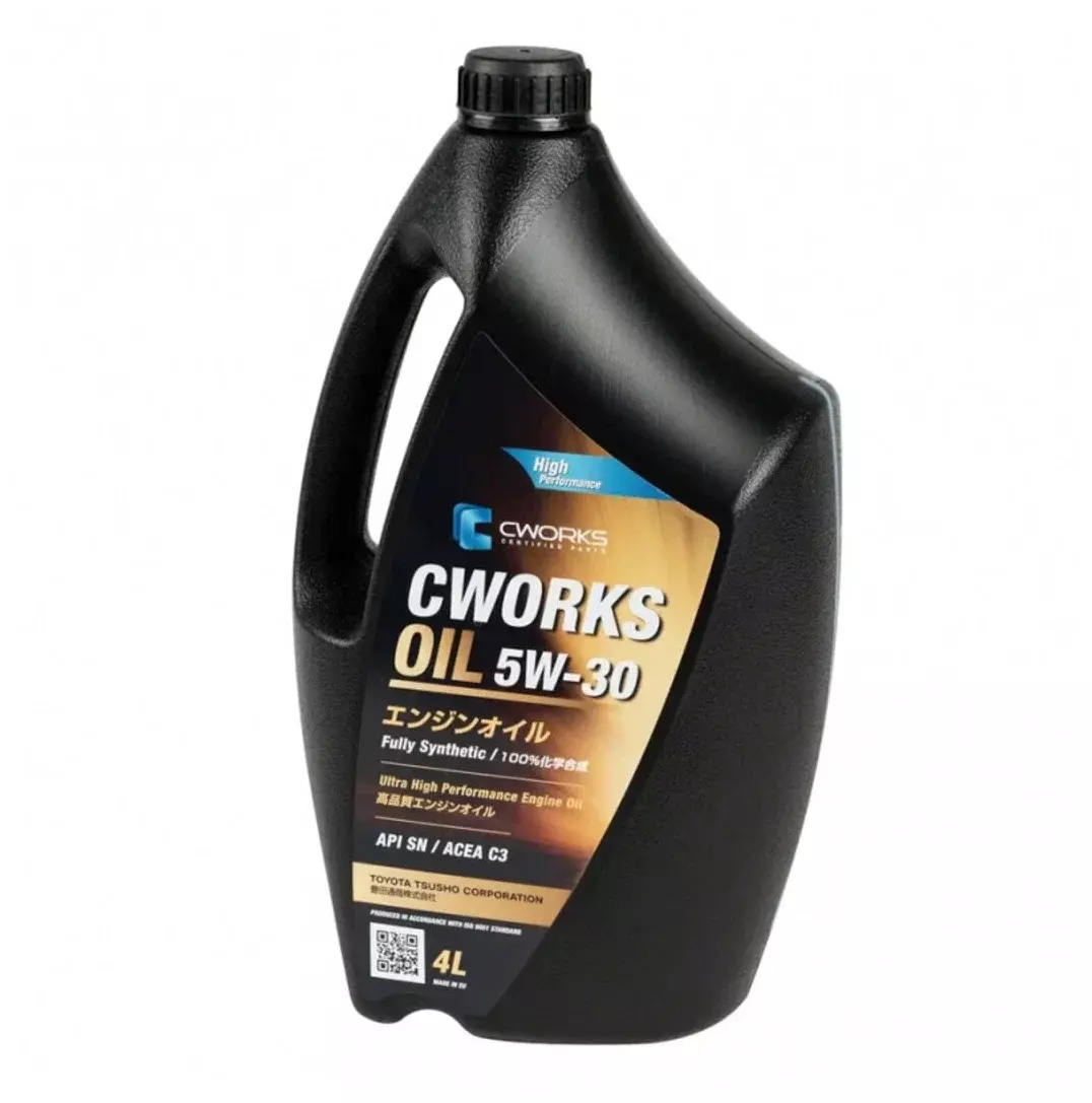 Полусинтетическое моторное масло CWORKS 5W-30 C3, 4 л