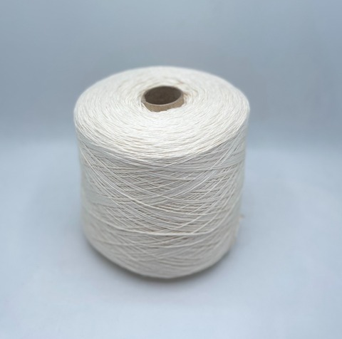 Millefili (пр.Италия),art-Fiammetta 450м/100 гр. 70%Хлопок 30%Шелк, цвет-Молочный ,арт-27561
