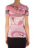 Футболка из вискозы EMILIO PUCCI