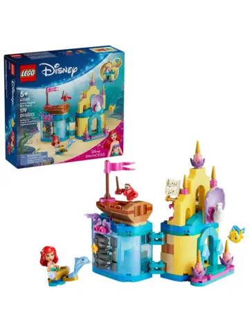 Конструктор Disney 43285 Волшебный мини-дворец Ариэль