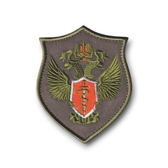 Нашивка ( Шеврон ) На Рукав Орел ФСКН (Федеральной Службы По Контролю За Оборотом Наркотиков)