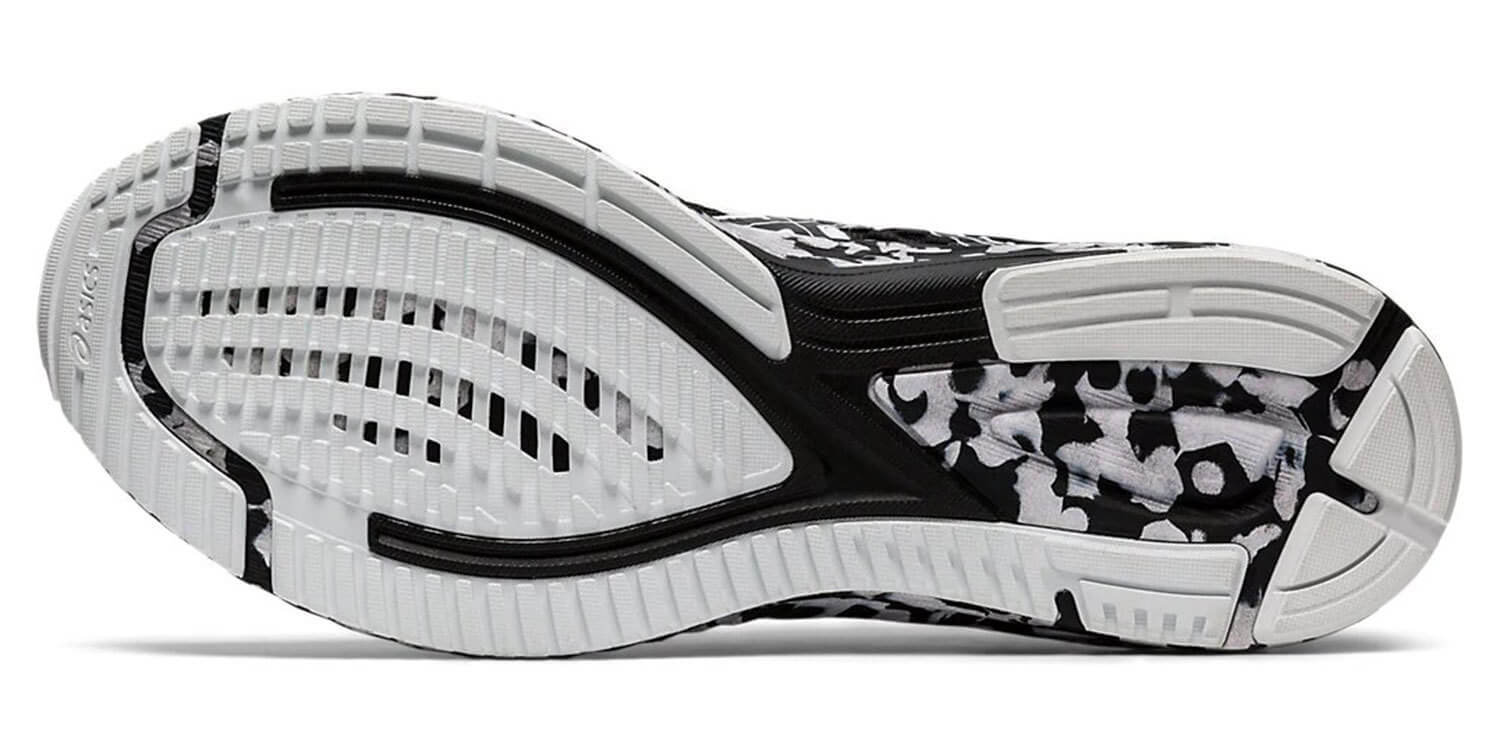 Asics Gel Noosa Tri 12 кроссовки для бега мужские черные-белые - 2