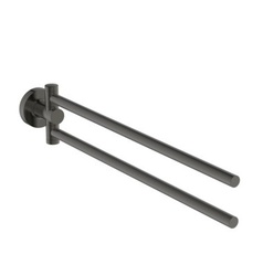 Ideal Standard Iom A9131A5 Двойной полотенцедержатель, с крепежом. Поворотный на 180°, диаметр трубы 12 мм фото
