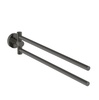 Ideal Standard Iom A9131A5 Двойной полотенцедержатель, с крепежом. Поворотный на 180°, диаметр трубы 12 мм