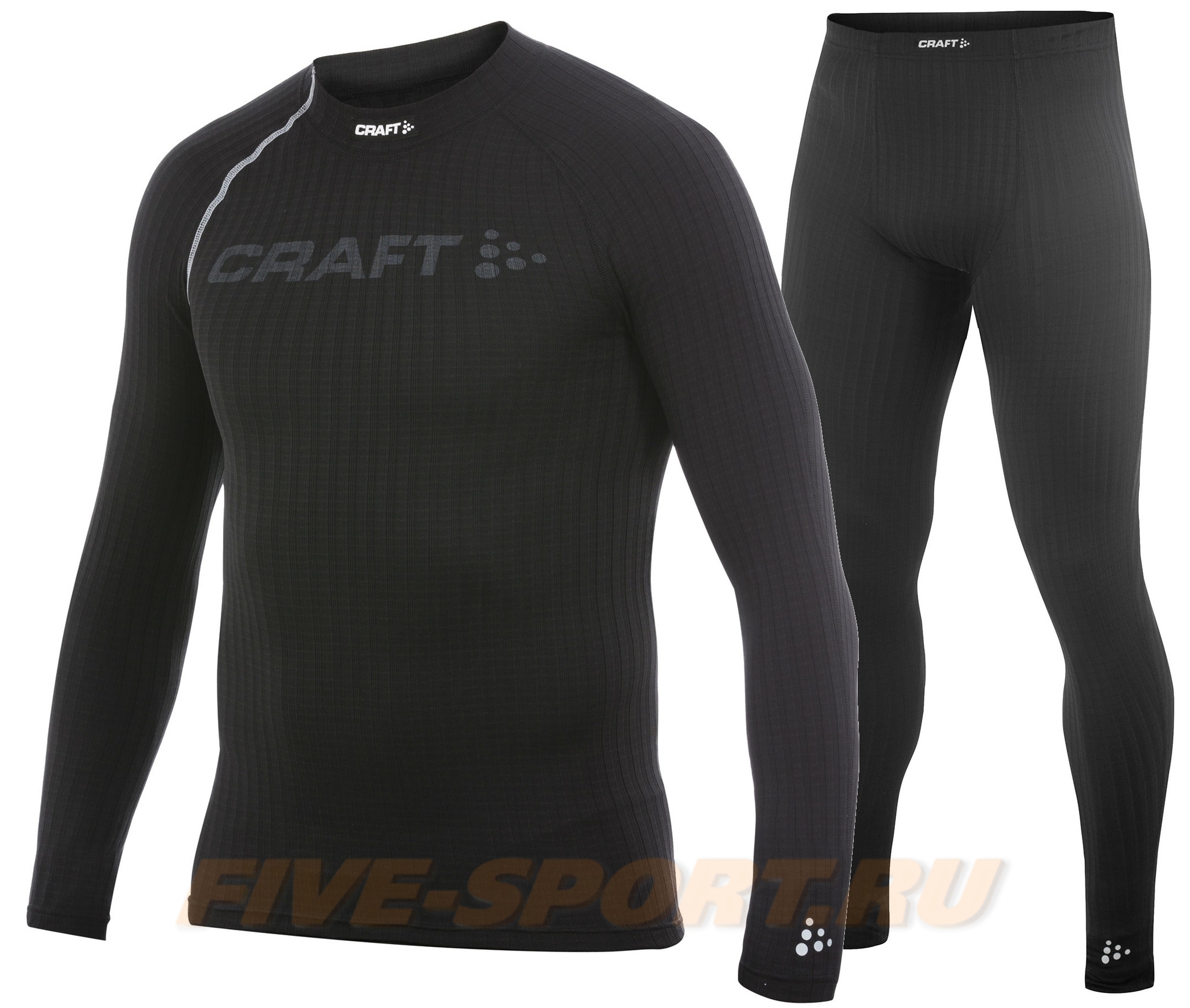 Комплект термобелья Craft Active Extreme мужской черный - 4