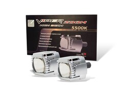 Бидиодная линза ViperZoom High Beam 3" ДХО+ поворотник