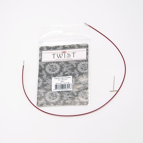 Леска Twist red cable, ChiaoGoo