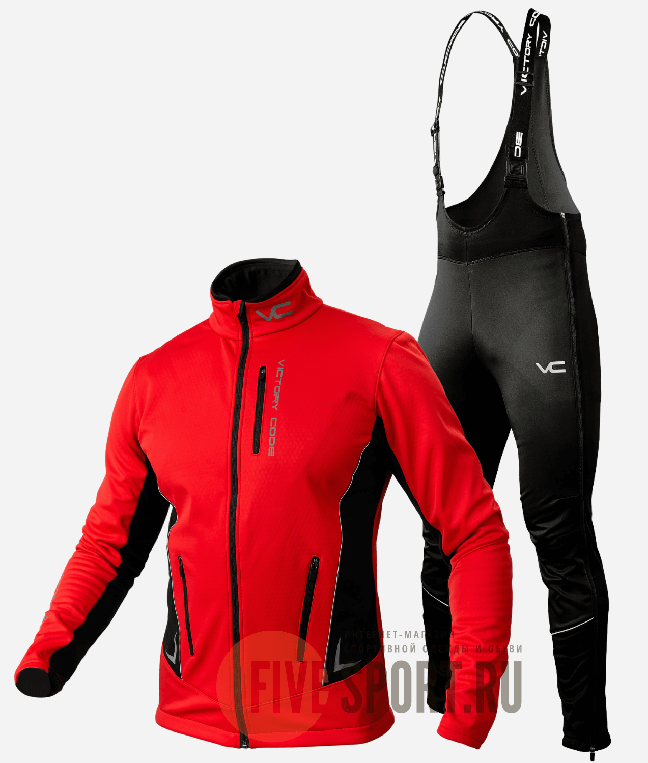 Victory Code Speed Warm лыжный костюм унисекс red