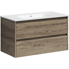 Sancos Libra LB90ECH Тумба подвесная, 89x45x50, цвет: дуб чарльстон фото