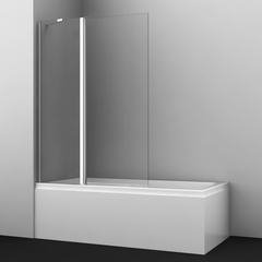 WasserKRAFT Salm 27P02-110 Шторка для ванны, цвет: хром фото