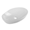 BelBagno BB1362 Раковина керамическая накладная, 34x52.5, цвет: белый