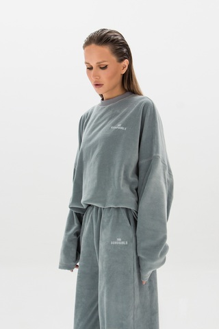 Свитшот FREEDOM VELOURS GREY