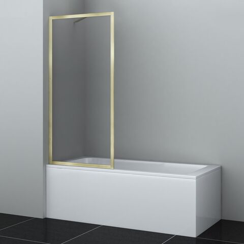 WasserKRAFT Abens 20W01-80BG Шторка для ванны, цвет: золото