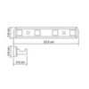 WasserKRAFT Lippe K-6574 Крючок, цвет: хром