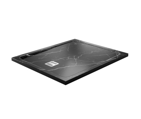 WasserKRAFT Neime 19T10 Душевой поддон, цвет: чёрный