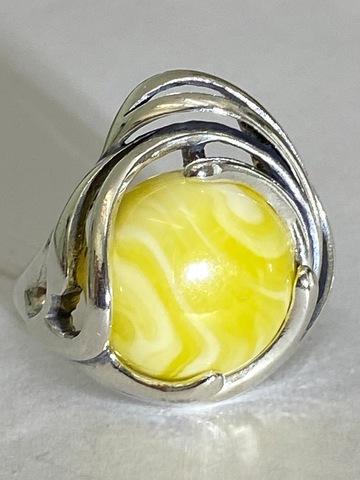 Гелия (кольцо из серебра)