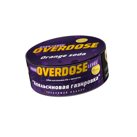 М. Табак для кальяна Overdose Апельсиновая газировка, 25 г