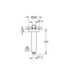 GROHE 27711000 Кронштейн для душа верхнего