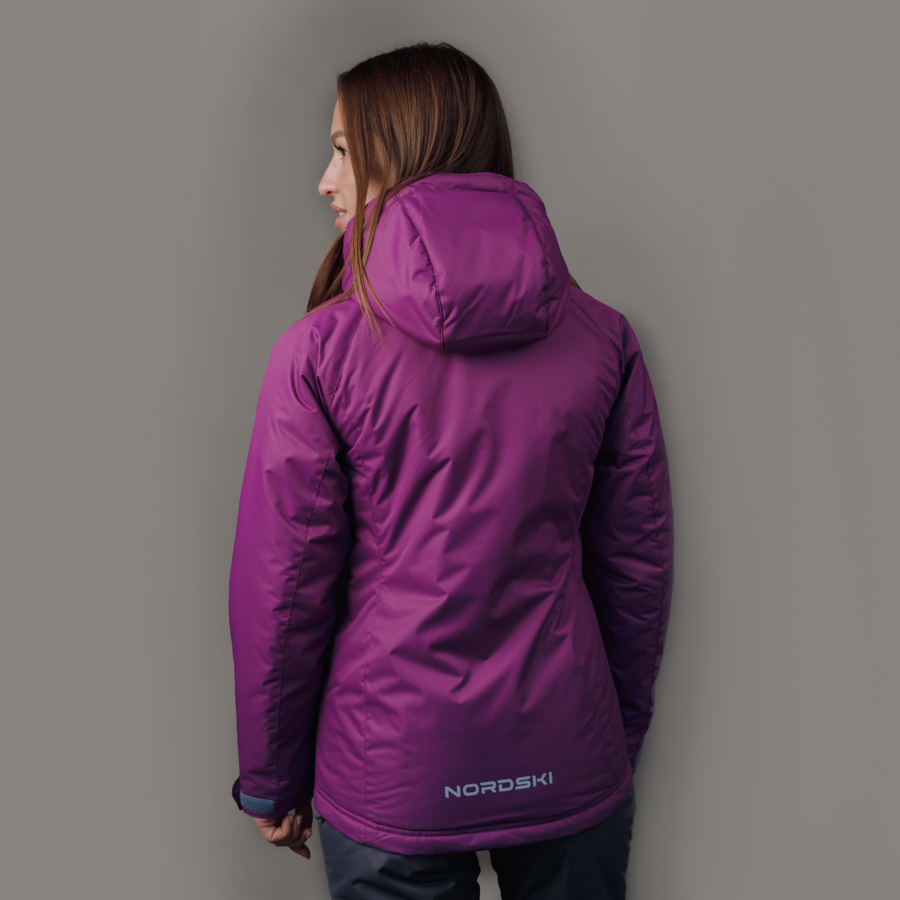 Nordski Motion зимний лыжный костюм женский Iris-Black - 4