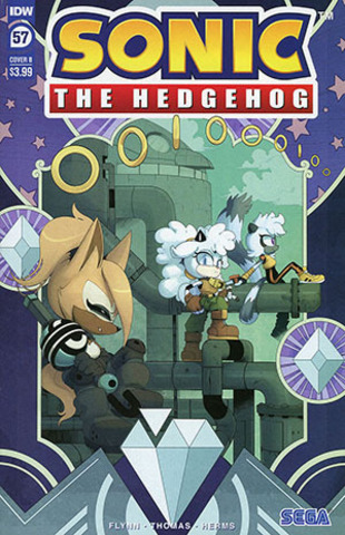 Sonic The Hedgehog Vol 3 #57 (Cover B)